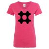 Women’s Glitter V-Neck T-Shirt Thumbnail