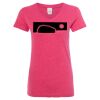 Women’s Glitter V-Neck T-Shirt Thumbnail