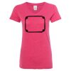 Women’s Glitter V-Neck T-Shirt Thumbnail