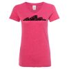 Women’s Glitter V-Neck T-Shirt Thumbnail
