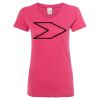 Women’s Glitter V-Neck T-Shirt Thumbnail
