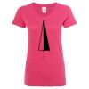 Women’s Glitter V-Neck T-Shirt Thumbnail