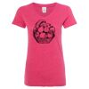 Women’s Glitter V-Neck T-Shirt Thumbnail