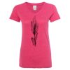 Women’s Glitter V-Neck T-Shirt Thumbnail