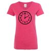 Women’s Glitter V-Neck T-Shirt Thumbnail