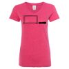 Women’s Glitter V-Neck T-Shirt Thumbnail