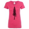 Women’s Glitter V-Neck T-Shirt Thumbnail