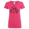 Women’s Glitter V-Neck T-Shirt Thumbnail