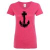 Women’s Glitter V-Neck T-Shirt Thumbnail