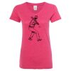 Women’s Glitter V-Neck T-Shirt Thumbnail