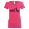 Women’s Glitter V-Neck T-Shirt Thumbnail
