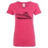 Women’s Glitter V-Neck T-Shirt Thumbnail