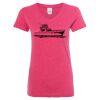 Women’s Glitter V-Neck T-Shirt Thumbnail