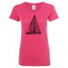 Women’s Glitter V-Neck T-Shirt Thumbnail