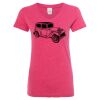 Women’s Glitter V-Neck T-Shirt Thumbnail