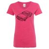 Women’s Glitter V-Neck T-Shirt Thumbnail
