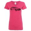 Women’s Glitter V-Neck T-Shirt Thumbnail