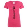 Women’s Glitter V-Neck T-Shirt Thumbnail