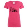 Women’s Glitter V-Neck T-Shirt Thumbnail