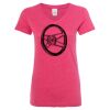 Women’s Glitter V-Neck T-Shirt Thumbnail