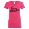 Women’s Glitter V-Neck T-Shirt Thumbnail