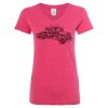 Women’s Glitter V-Neck T-Shirt Thumbnail