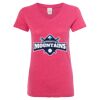 Women’s Glitter V-Neck T-Shirt Thumbnail