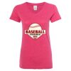 Women’s Glitter V-Neck T-Shirt Thumbnail
