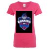 Women’s Glitter V-Neck T-Shirt Thumbnail