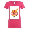 Women’s Glitter V-Neck T-Shirt Thumbnail