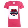 Women’s Glitter V-Neck T-Shirt Thumbnail