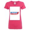 Women’s Glitter V-Neck T-Shirt Thumbnail