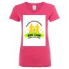 Women’s Glitter V-Neck T-Shirt Thumbnail