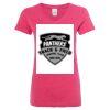 Women’s Glitter V-Neck T-Shirt Thumbnail