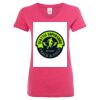 Women’s Glitter V-Neck T-Shirt Thumbnail