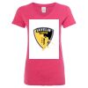 Women’s Glitter V-Neck T-Shirt Thumbnail