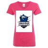 Women’s Glitter V-Neck T-Shirt Thumbnail