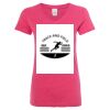 Women’s Glitter V-Neck T-Shirt Thumbnail