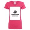 Women’s Glitter V-Neck T-Shirt Thumbnail