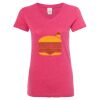 Women’s Glitter V-Neck T-Shirt Thumbnail