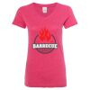 Women’s Glitter V-Neck T-Shirt Thumbnail