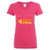 Women’s Glitter V-Neck T-Shirt Thumbnail