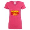 Women’s Glitter V-Neck T-Shirt Thumbnail