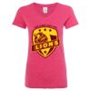 Women’s Glitter V-Neck T-Shirt Thumbnail