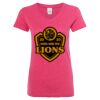 Women’s Glitter V-Neck T-Shirt Thumbnail