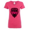 Women’s Glitter V-Neck T-Shirt Thumbnail