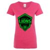 Women’s Glitter V-Neck T-Shirt Thumbnail