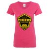 Women’s Glitter V-Neck T-Shirt Thumbnail