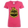 Women’s Glitter V-Neck T-Shirt Thumbnail