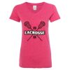 Women’s Glitter V-Neck T-Shirt Thumbnail